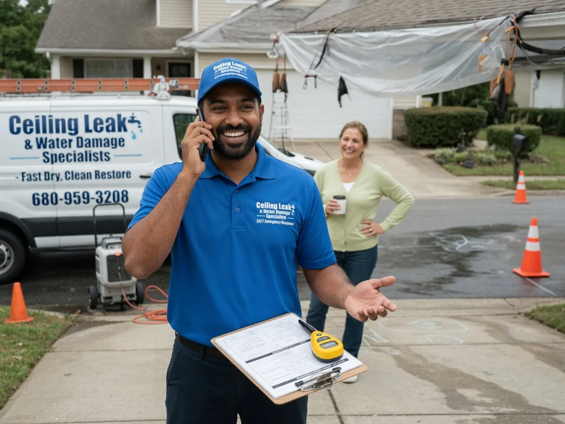 Ceiling Leak Cleanup Fort George G Meade, MD FAQs